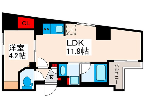 ラフォンテ田端の物件間取画像